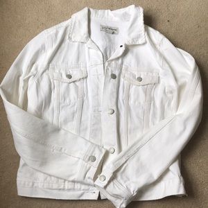 Lucky Brand White Denim Jacket